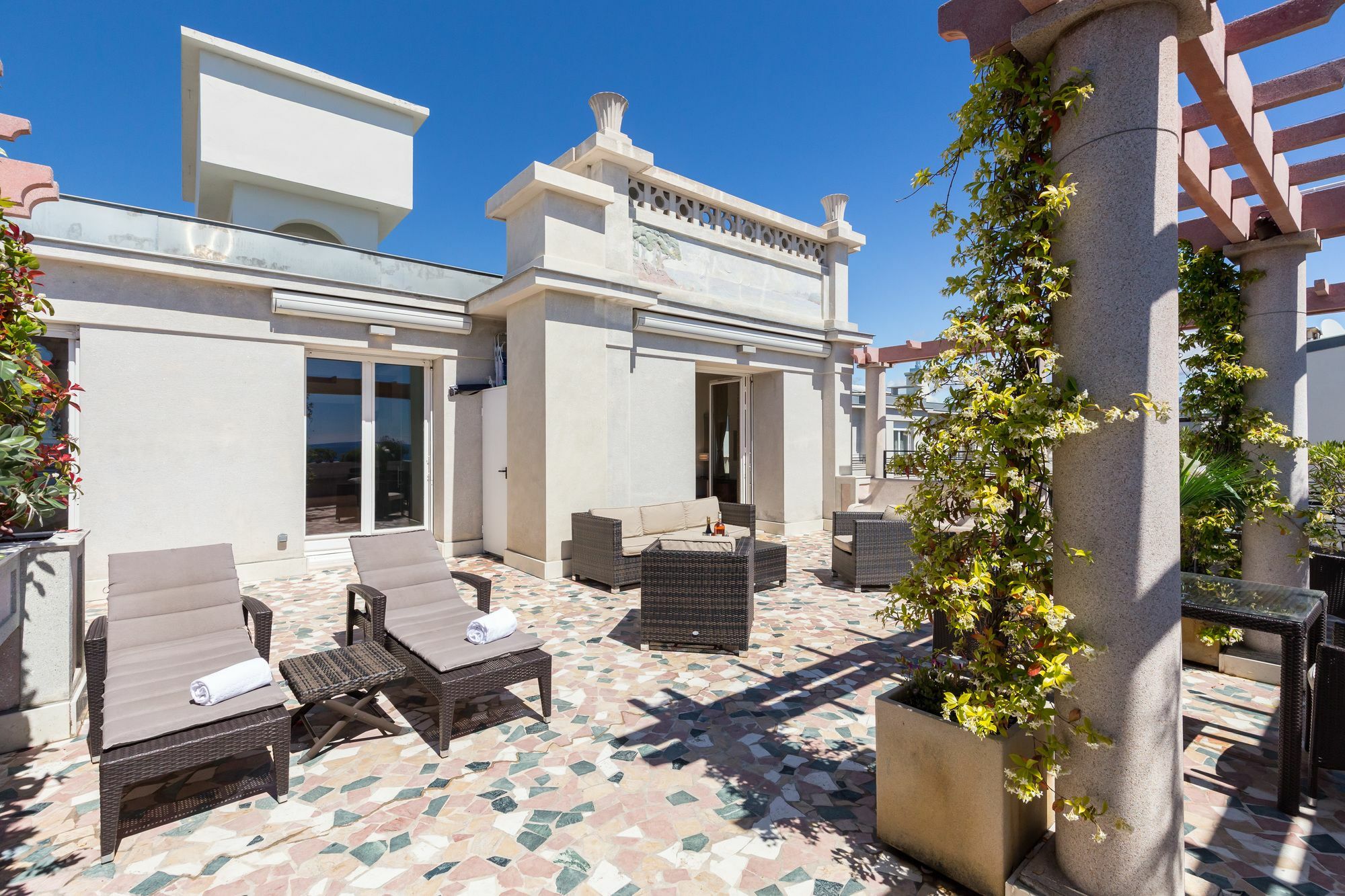 Apartmán Nestor&Jeeves - "Sea View Terrace Penthouse Prestige" - Luxe Nice Exteriér fotografie